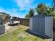 Backyard with storage shed and boat parking at 5100 La Croix Ave, Belle Isle, FL 32812