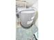 Utility closet containing a water heater appliance at 980 Canal View Blvd # N2, Port Orange, FL 32129