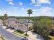 Community aerial view showcasing well-maintained landscaping and inviting residential appeal at 13241 Fountainbleau Dr, Clermont, FL 34711