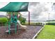 Community playground with modern equipment and lake views, set in a safe and inviting environment for children to play at 13241 Fountainbleau Dr, Clermont, FL 34711