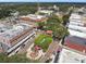 Downtown Winter Garden aerial view of shops, restaurants, and historic buildings at 1156 Brandy Lake View Cir, Winter Garden, FL 34787