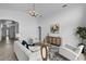 Bright living room with vaulted ceilings and modern décor at 119 Argyle Gate Loop Rd, Dundee, FL 33838