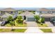 Charming home with a two-car garage, well-maintained landscaping, and a neatly paved driveway at 13864 Destin Beach Ln, Orlando, FL 32827
