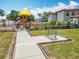 Community playground and bike rack, perfect for families with children and active lifestyles at 16604 Caribbean Breeze Way, Clermont, FL 34714