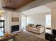 Bright living room with fireplace and view of the bedroom at 224 Afton Sq # 301, Altamonte Springs, FL 32714