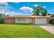 Charming single-story home with a well-maintained lawn, brick accents, and a neutral-colored exterior under a blue sky at 3108 Troy Dr, Orlando, FL 32806