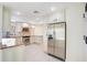 Modern kitchen with stainless steel appliances, custom cabinets, and granite countertops at 3108 Troy Dr, Orlando, FL 32806