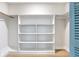 Organized closet with custom white shelving, perfect for maximizing storage space at 40 W Laurel St, Apopka, FL 32703
