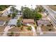 Aerial view of a well-kept home with a driveway and manicured landscaping at 4015 Kirkland Blvd, Orlando, FL 32811