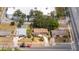 Aerial view of single-Gathering home with well-maintained lawn, and new driveway, in a desirable neighborhood at 4015 Kirkland Blvd, Orlando, FL 32811