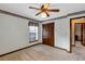 Bedroom with carpet and closet; enhanced by natural light from the window at 1039 Whispering Cv, Casselberry, FL 32707