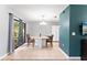 Bright dining area adjacent to the kitchen with sliding glass doors and ample natural light at 1107 Monroe Ave, St Cloud, FL 34769