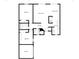 Layout of the house featuring bedrooms, bathrooms, kitchen, living room, dining room, and garage at 1107 Monroe Ave, St Cloud, FL 34769