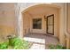 Inviting tiled porch with secure front door and a convenient storage closet at 1111 Salerno Ct # Ge, Orlando, FL 32806