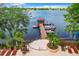 Stunning waterfront view with private dock and gazebo perfect for boating at 1111 Salerno Ct # Ge, Orlando, FL 32806