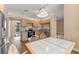 Kitchen with stainless steel appliances, a breakfast bar, and plenty of cabinet space at 11705 Binfield Ct, Orlando, FL 32837