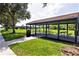 Community pavilion with picnic tables, perfect for outdoor gatherings and enjoying the park at 12079 Scrub Palm Ln, Orlando, FL 32824