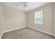 Bedroom featuring neutral walls, carpet, and a window providing natural light at 14517 Black Lake Preserve St, Winter Garden, FL 34787