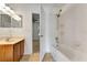 Bright bathroom featuring a sink and bathtub, with a view of a bedroom at 1523 Casa Park Cir, Winter Springs, FL 32708