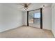 Bedroom with a ceiling fan and natural light from the window at 1523 Casa Park Cir, Winter Springs, FL 32708
