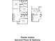Second floor floor plan showcasing bedrooms, bathrooms, and living areas at 1904 Diamond Head Cir, Lake Hamilton, FL 33851