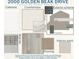 Selection of interior design elements for new construction home at 2000 Golden Beak Dr, Eagle Lake, FL 33839