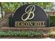 Elegant community sign with brick base and lush landscaping at Beacon Hill at 2808 Revere Ct, Casselberry, FL 32707