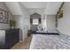 This bedroom features gray walls, a basketball hoop, and a dresser for storage at 3001 Little Cypress Cv, Winter Park, FL 32792
