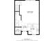Floorplan of the living room, foyer, kitchen and bathroom at 3064 Yellow Lantana Ln, Kissimmee, FL 34747