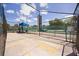 Outdoor batting cage facility, a part of the community amenities in this neighborhood at 3118 Magic Kingdom Ct, Kissimmee, FL 34746
