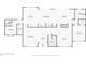 Detailed floorplan showing layout with kitchen, dining, living, bedrooms, bathrooms, and room dimensions at 3332 Stonewood Ct, Orlando, FL 32806