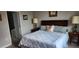 Relaxing main bedroom with an ensuite bathroom providing convenience and privacy at 3998 Bedford Ave, Winter Haven, FL 33884
