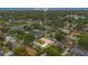 Aerial view of home within neighborhood, highlighting surrounding landscaping and location at 4119 Pecan Ln, Orlando, FL 32812