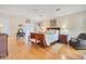 Spacious main bedroom with hardwood floors, vaulted ceiling, and lots of natural light at 4119 Pecan Ln, Orlando, FL 32812