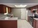 Functional kitchen features a skylight, stainless steel appliances, and ample counter space at 4617 Frisco Cir, Orlando, FL 32808