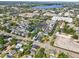 Aerial view features peaceful residential area with tidy houses, close to urban services at 730 W Swoope Ave, Winter Park, FL 32789