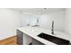 Close up on sink and counter area of a kitchen, featuring modern stainless steel appliances at 730 W Swoope Ave, Winter Park, FL 32789
