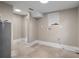 Unfinished basement showing utilities and neutral color paint at 821 E Lemon Ave, Eustis, FL 32726