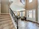 Grand foyer with soaring ceilings, decorative staircase, and lots of natural light at 1078 Vinsetta Cir, Winter Garden, FL 34787