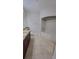 Bathroom featuring tile floors, dark wood vanity and a shower tub combination at 1325 Rotonda Pt # 117, Lake Mary, FL 32746