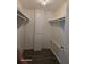 A walk-in closet provides ample storage space and organization with shelving at 138 Maple Dr, Debary, FL 32713