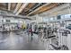 Well-equipped gym features various machines, weights, and mirrored walls at 150 E Robinson St # 2812, Orlando, FL 32801