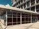 Building exterior featuring a rooftop patio area and modern architecture at 150 E Robinson St # 3408, Orlando, FL 32801