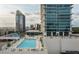 Stunning rooftop pool with city views and plenty of lounge seating at 150 E Robinson St # 3408, Orlando, FL 32801