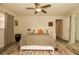 Serene bedroom with wood-look floors, natural light, and neutral decor at 1529 Glastonberry Rd, Maitland, FL 32751