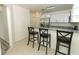 Kitchen with stainless steel appliances and a breakfast bar at 1645 Boulder Creek Ct, Apopka, FL 32712