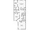 Detailed floor plan showcases the layout of the home's second level, including the bedrooms and bathrooms at 1772 Garden Sage Dr, Oviedo, FL 32765
