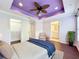 This main bedroom has hardwood floors and plenty of closet space at 1772 Garden Sage Dr, Oviedo, FL 32765
