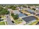 Overhead shot shows property in a quiet neighborhood near parks and green spaces at 2709 Prestwick Ln, Kissimmee, FL 34744
