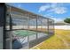 Pool with screened-in patio at 2709 Prestwick Ln, Kissimmee, FL 34744